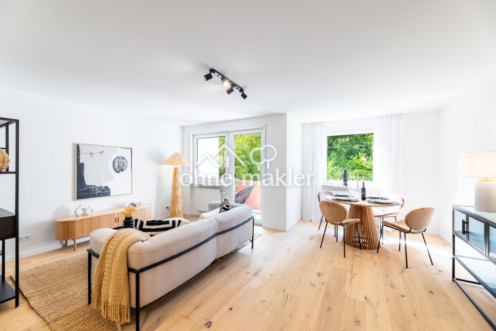 Exklusive 2-Zi.-Wohnung mit Balkon – Erstbezug nach umfassender Modernisierung - Foto 2