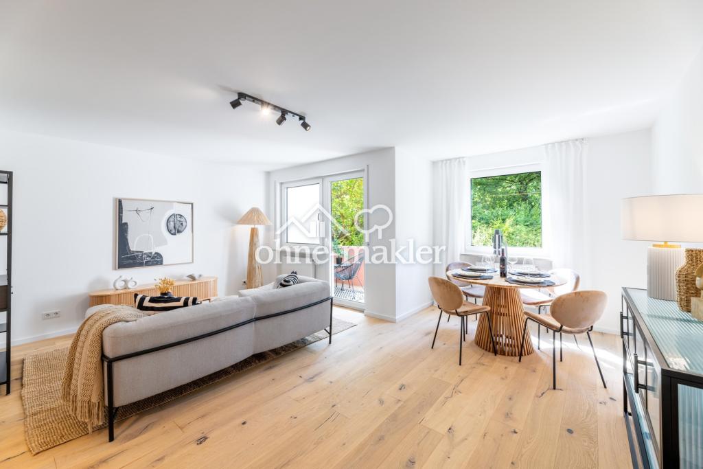 Exklusive 2-Zi.-Wohnung mit Balkon und Einbauküche– Erstbezug nach umfassender Modernisierung - Photo 4