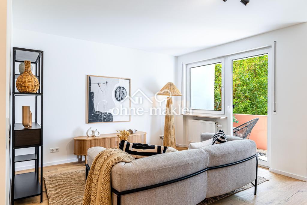 Exklusive 2-Zi.-Wohnung mit Balkon und Einbauküche– Erstbezug nach umfassender Modernisierung - Photo 1