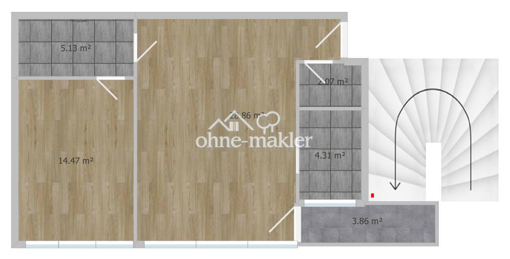 Exklusive 2-Zimmer-Wohnung in Pempelfort – vollmöbliert, modern & mit Ausblick - Photo 2