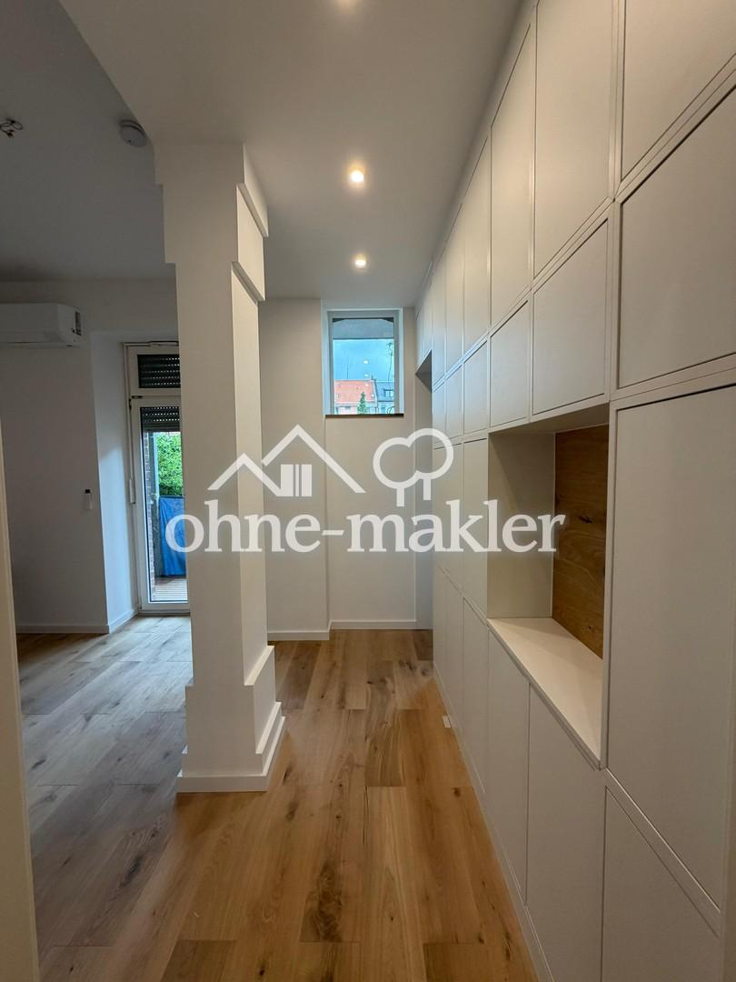 ALTBAU TRIFFT HIGH-TECH: Kernsanierte 2-Zimmer-Designwohnung mit Balkon, Garten & Klimaanlage - Foto 1