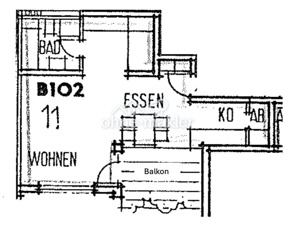 Renovierte 1,5-Zi.-Wohnung mit Südbalkon, EBK & TG ab 01.08. - Foto 1