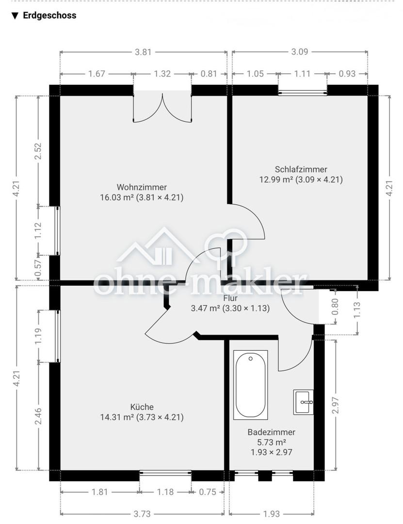 Erstbezug nach Sanierung: Moderne EG-Wohnung mit Einbauküche in begehrter Lage von Andernach - Foto 3