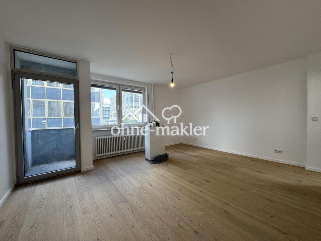 Renovierte 1-Zimmer Wohnung mit Küche und Balkon in der Innenstadt - Foto 1