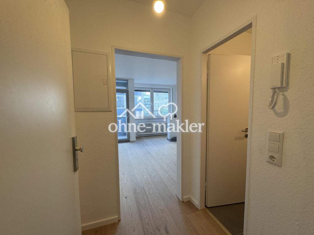 Renovierte 1-Zimmer Wohnung mit Küche und Balkon in der Innenstadt - Foto 5