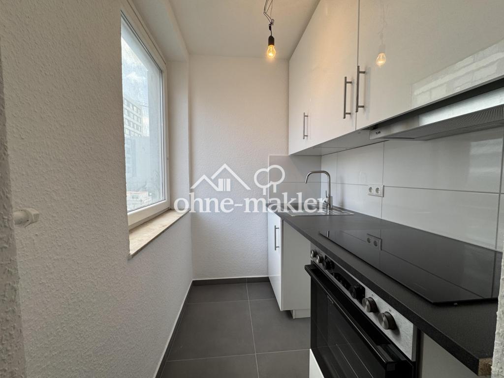 Renovierte 1-Zimmer Wohnung mit Küche und Balkon in der Innenstadt - Foto 2