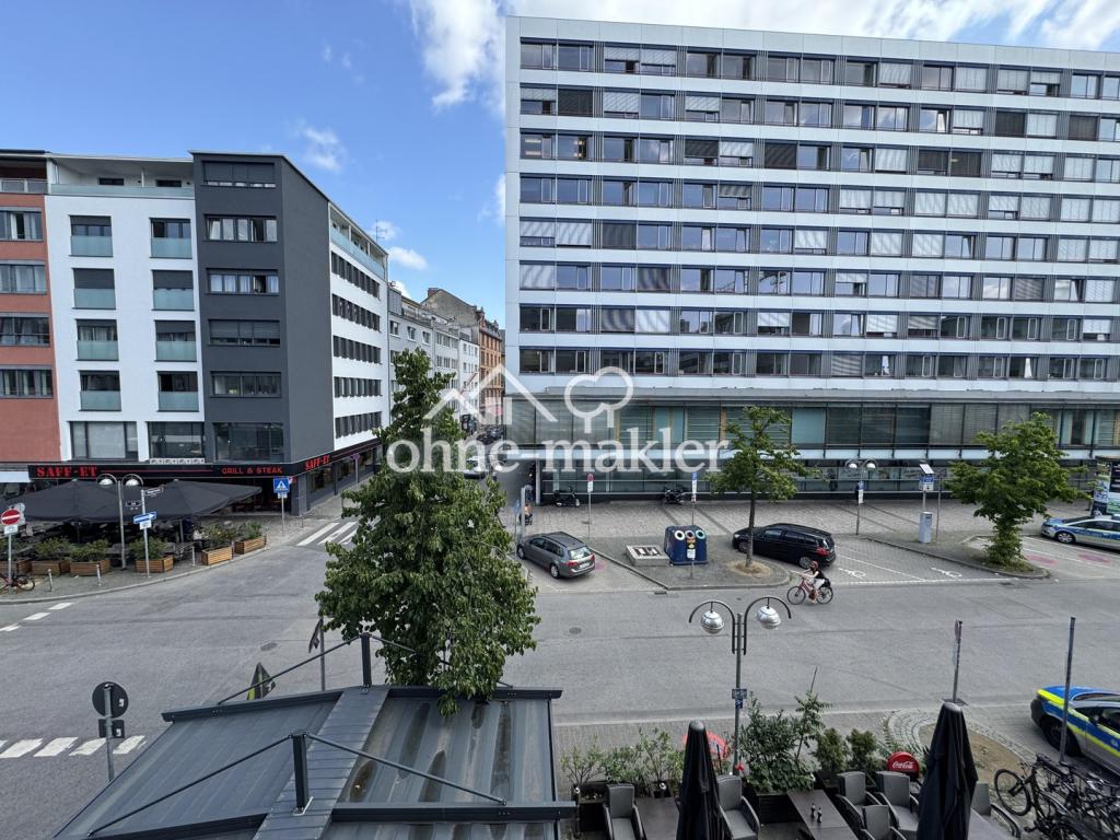 Renovierte 1-Zimmer Wohnung mit Küche und Balkon in der Innenstadt - Foto 4