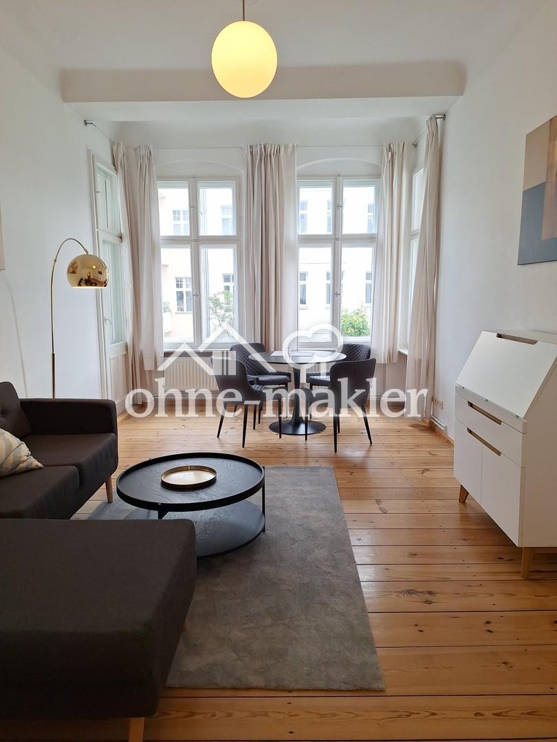 2-Zimmer wohnung, Möbliert, Balkon, Prenzlauer Berg - Foto 2