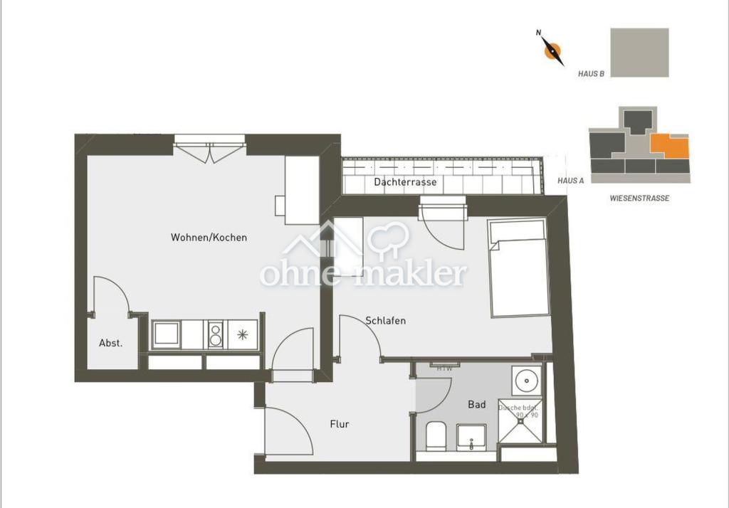 Neubau 2 Zimmer Wohnung am Humboldthain - Photo 2