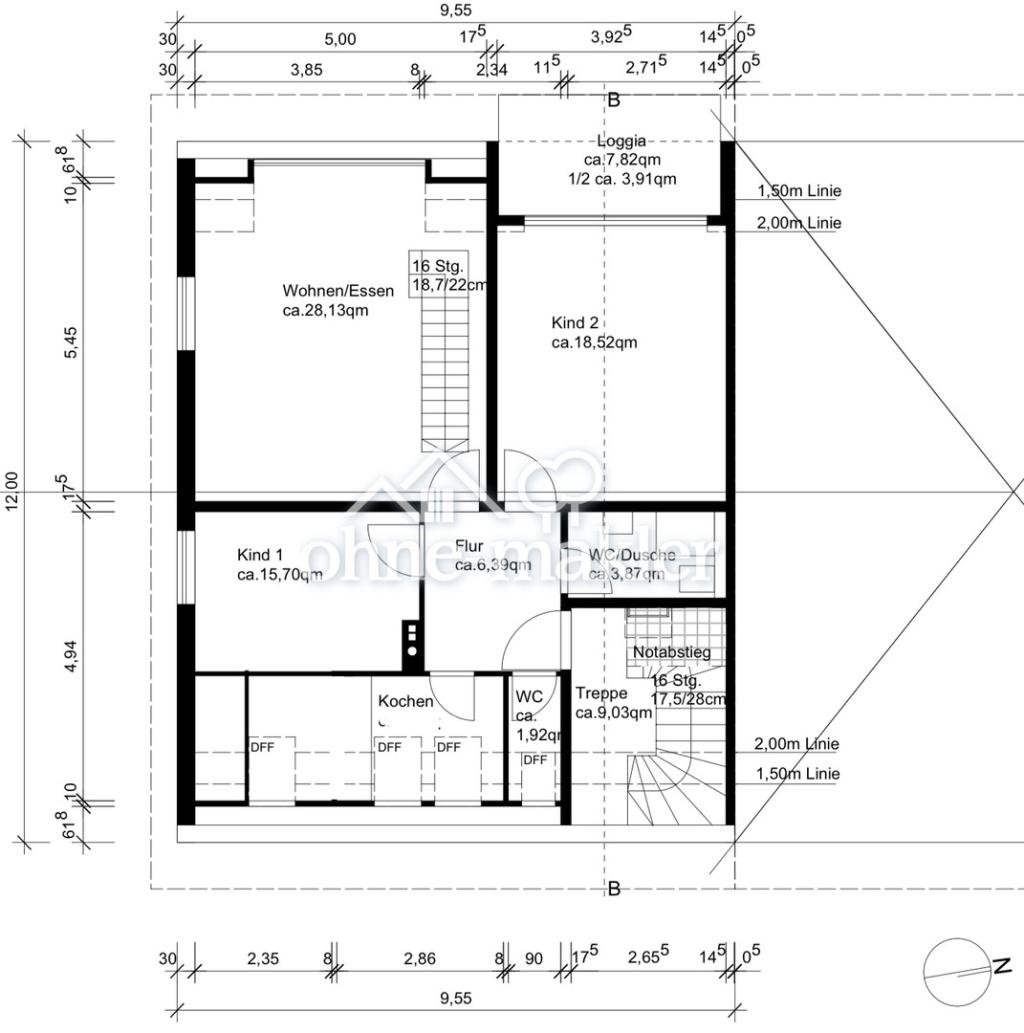 *** Helle 3 Zimmer Wohnung mit ruhiger Westterrasse in Bogenhausen Denning *** - Photo 3