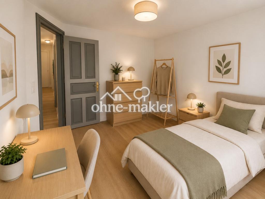 Möbliertes Zimmer auf Zeit in 4er WG - Photo 2