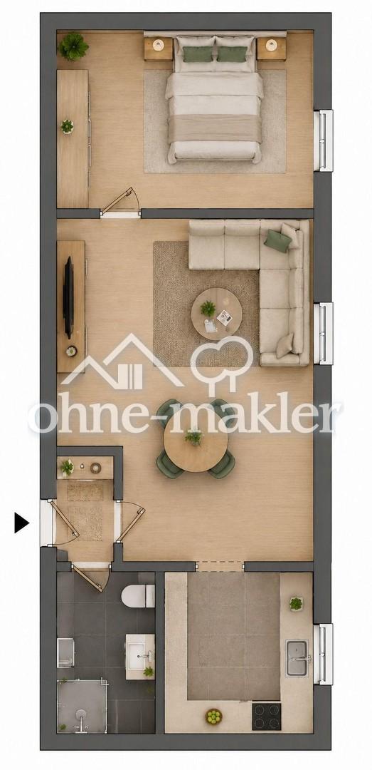 Modernes Appartement in idealer Lage in Ludwigsburg - Photo 5