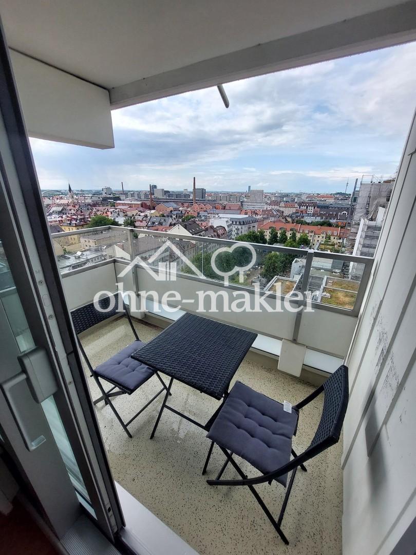 Apartment möbliert 9.OG - direkt an der Theresienwiese - Foto 3