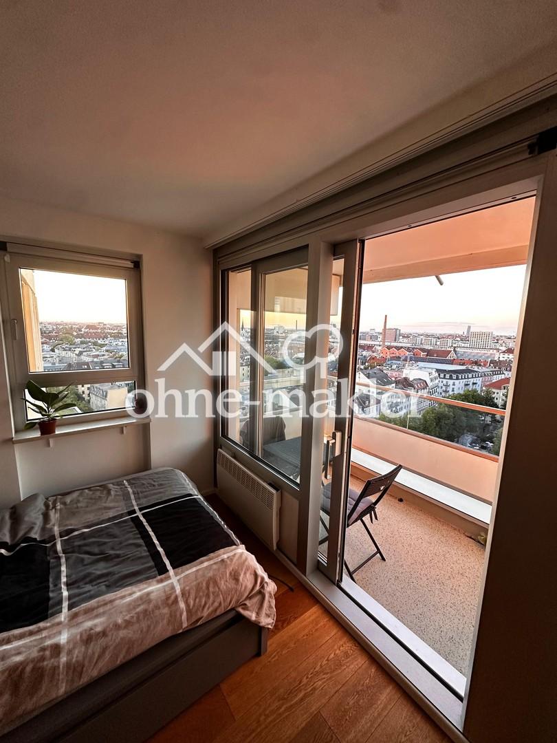 Apartment möbliert 9.OG - direkt an der Theresienwiese - Foto 1