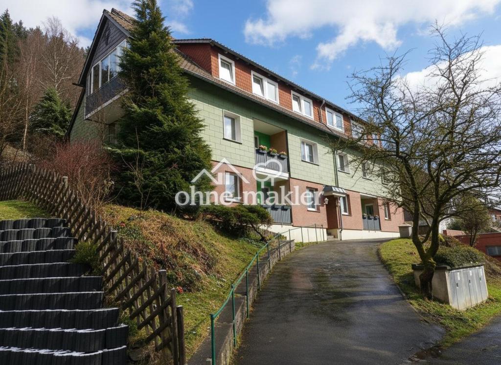 Ruhige 4Zi-Wohnung mit Balkon und Garage – Natur Aussicht - Foto 4