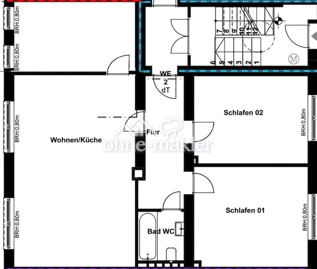 4-Zimmer-EG-Wohnung mit eigener Terrasse in Dortmund-Klinikviertel - Photo 3