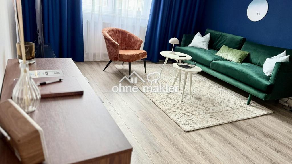 Möblierte 2-Zimmer-Wohnung in Augsburg-Zentrum – sofort bezugsfertig oder als Ferienwohnung nutzbar - Foto 3