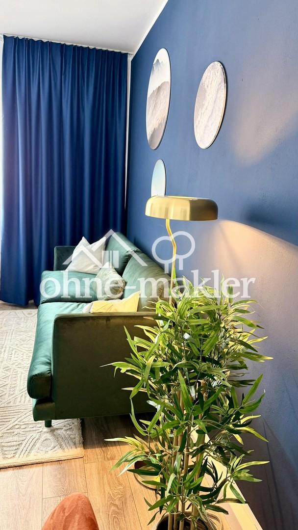 Möblierte 2-Zimmer-Wohnung in Augsburg-Zentrum – sofort bezugsfertig oder als Ferienwohnung nutzbar - Foto 1