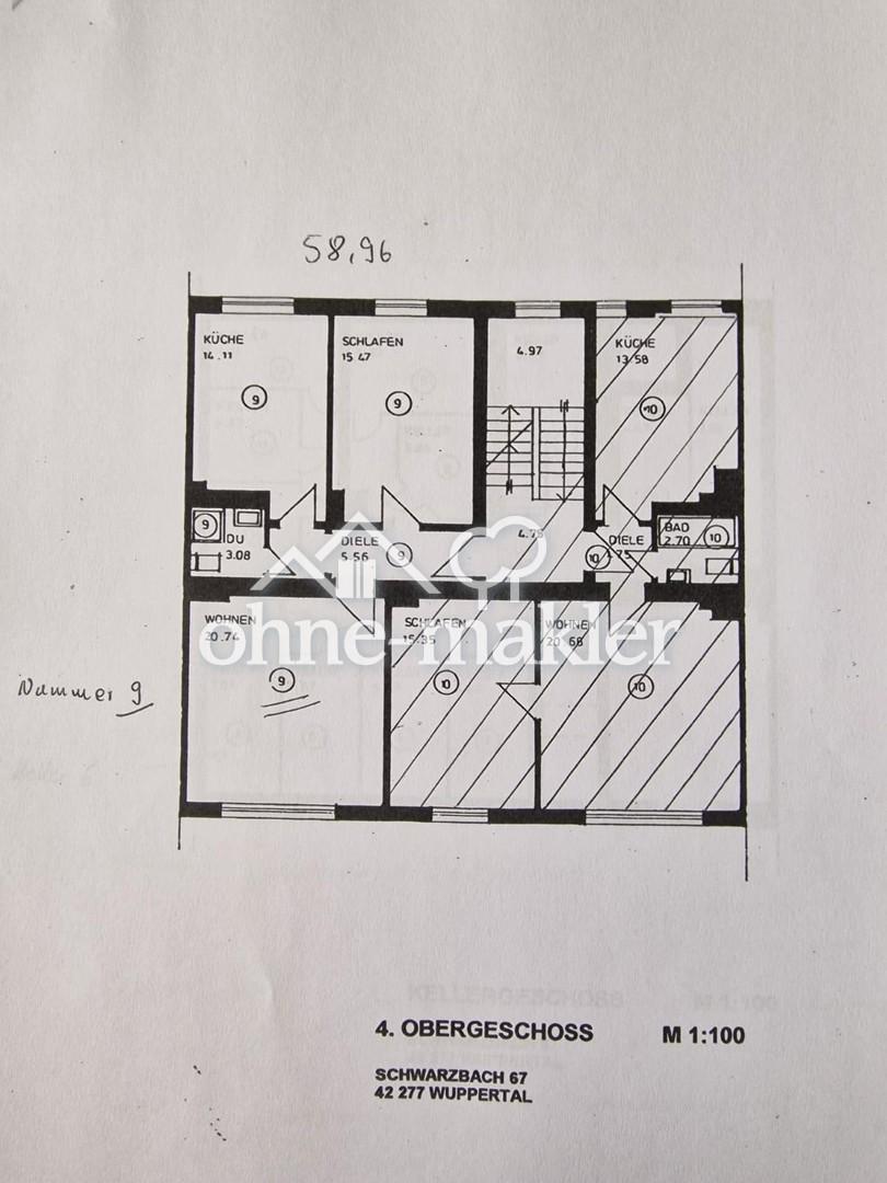 Gut angebundene & frisch renovierte 2 Zimmer Wohnung in Wuppertal - Foto 4
