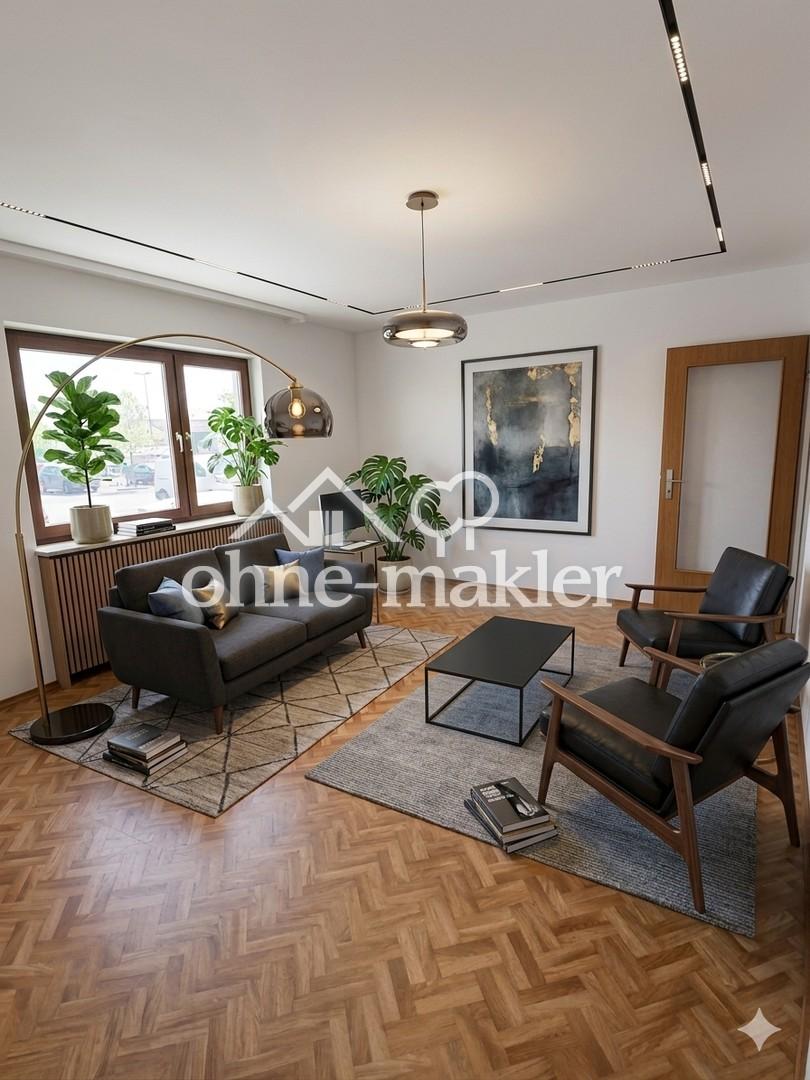 Exklusiver Wohntraum: Hochwertige 2-Zimmer-Wohnung mit Einbauküche & Balkon - Photo 1