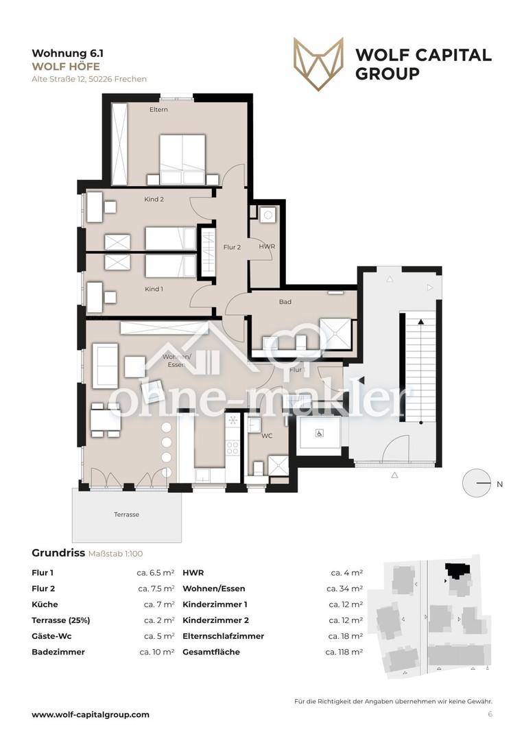 4-Zimmer-Neubau im Erstbezug mit großzügigem 180 m² Privatgarten - Photo 1