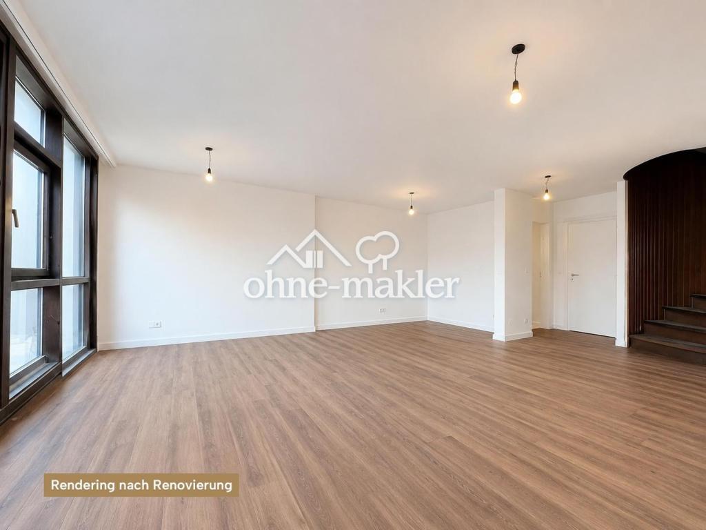 NEU RENOVIERT: Auf zwei Etagen Terrassen-Wohnung in Villenviertel Regensburg - Foto 4