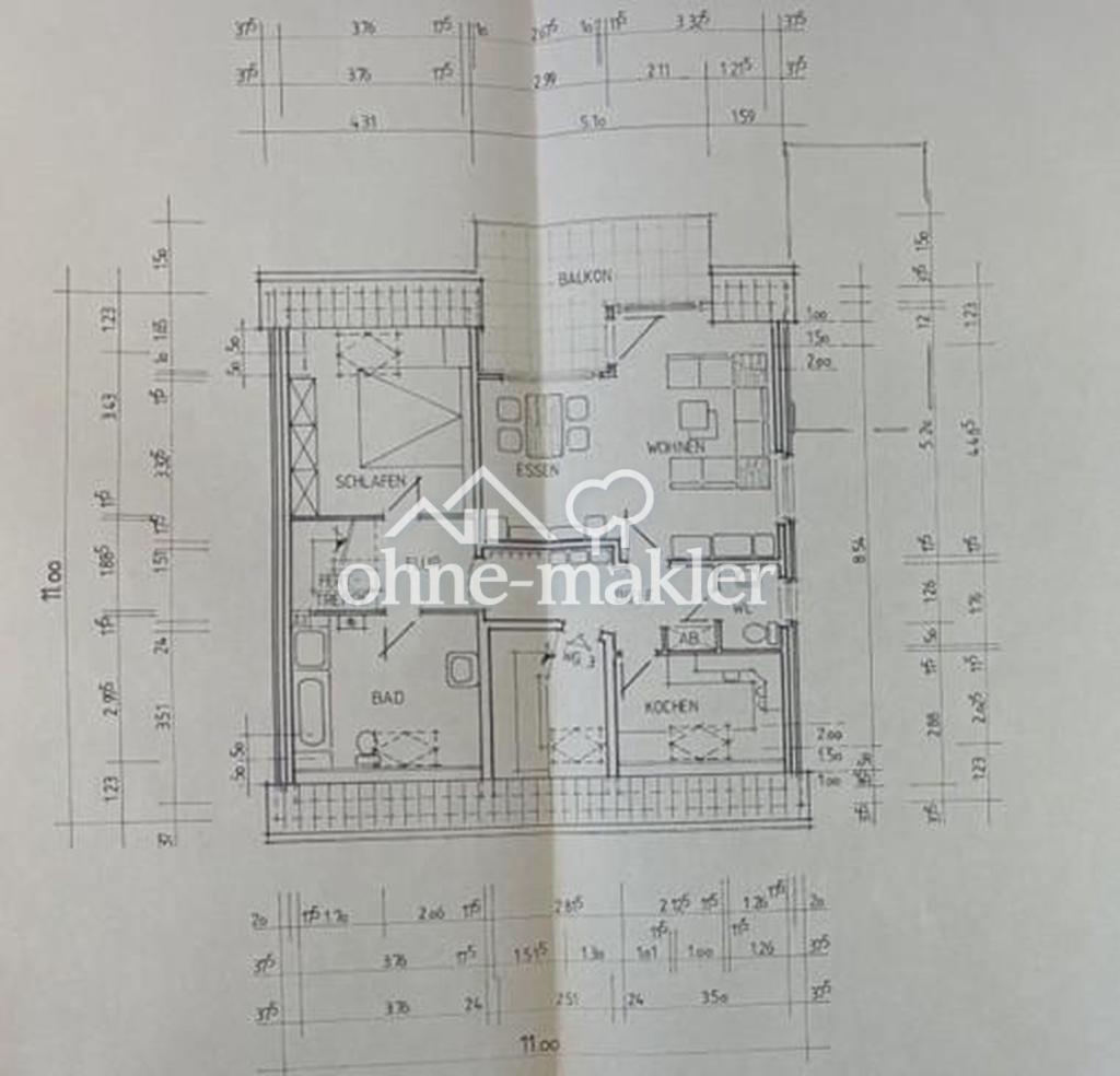 Schöne Maisonette Wohnung in 3 Familienhaus - Foto 1