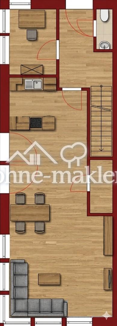 Maisonette unter Reet am Elbdeich – hochwertiger Erstbezug im kernsanierten Bauernhaus - Foto 3