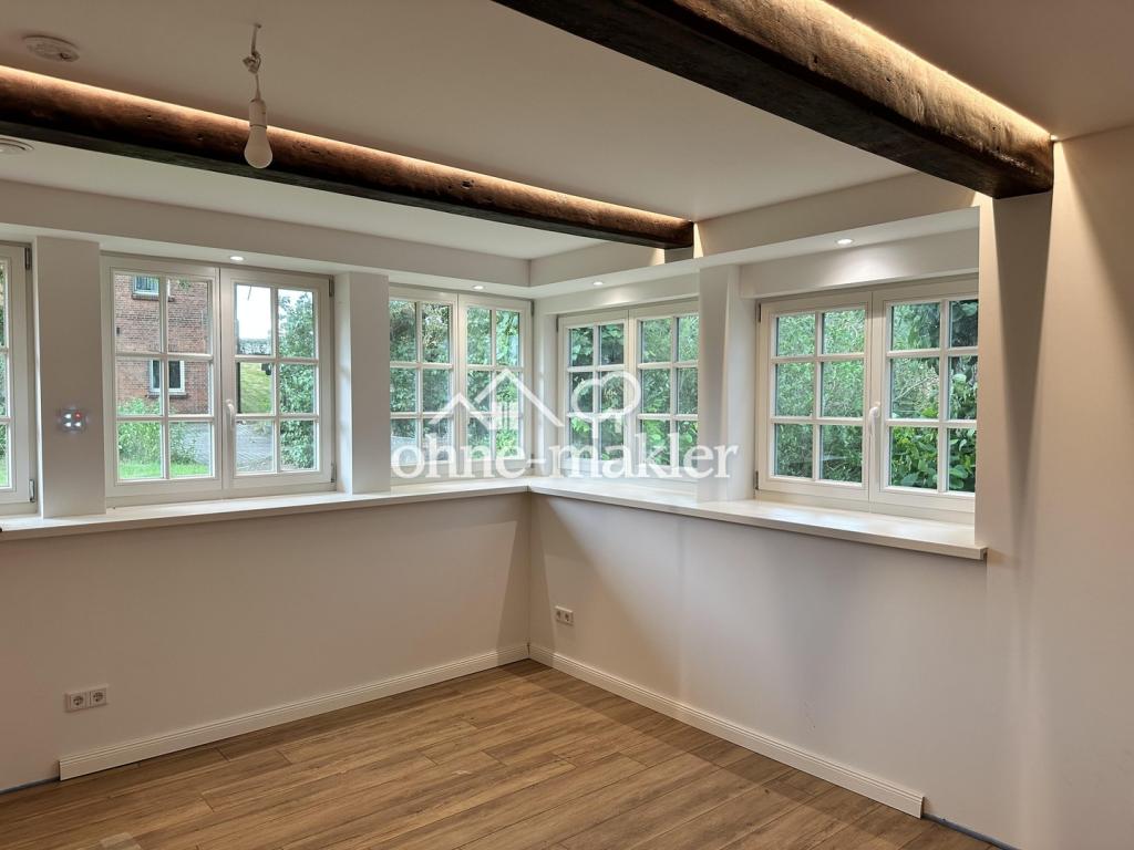 Maisonette unter Reet am Elbdeich – hochwertiger Erstbezug im kernsanierten Bauernhaus - Photo 1