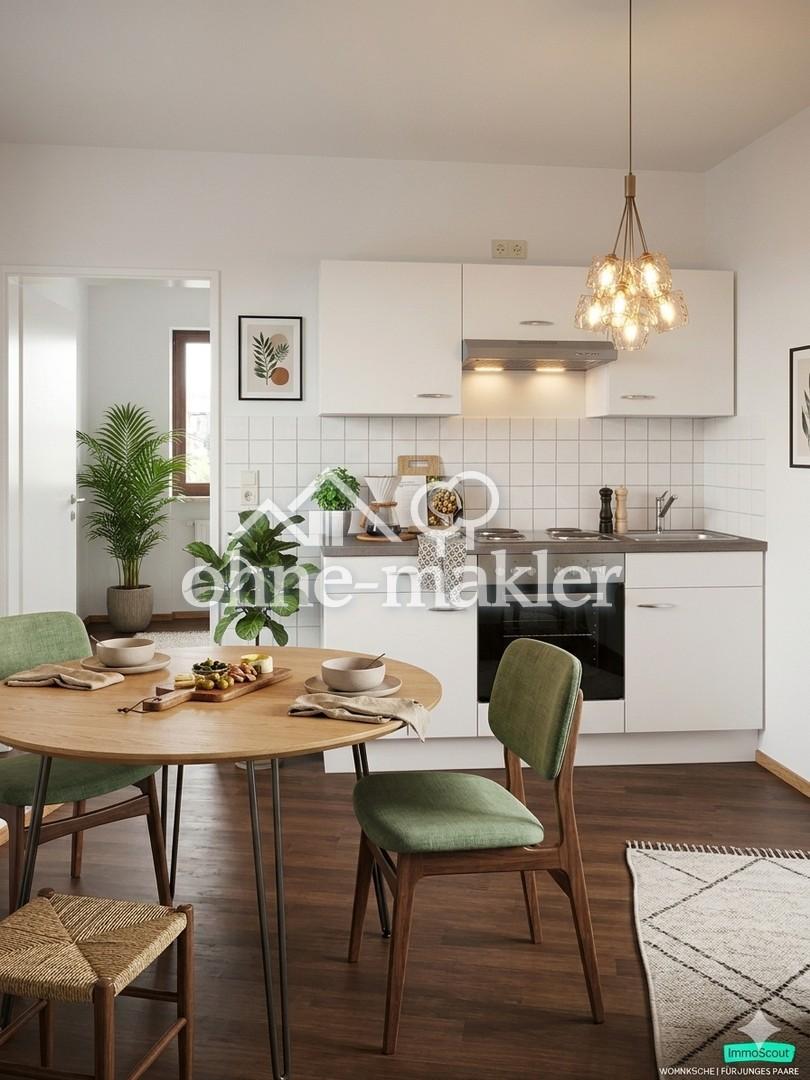 Attraktive 3 Raum Wohnung mit EBK und Balkon - Foto 3