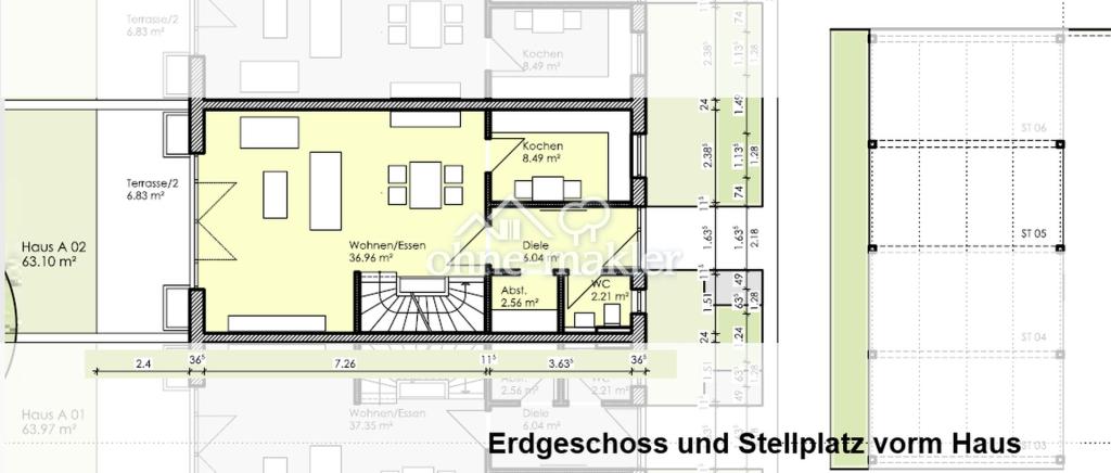 Neuwertiges Reihenmittelhaus mit ausgebautem Dachgeschoss in ruhiger Siedlungslage - Foto 3