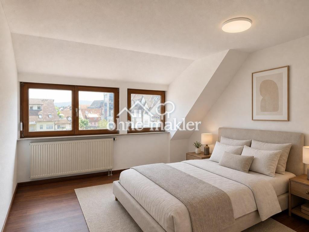 Wohnen auf zwei Ebenen – 3,5-Zimmer-Maisonette mit Loggia & Parkanlage in 78054 Schwenningen - Photo 1