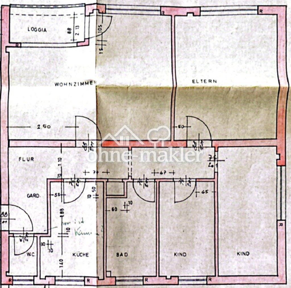 Frisch renovierte 4 Zimmer Wohnung mit neuer Einbauküche und Balkon in direkter Feldrandlage! - Foto 4
