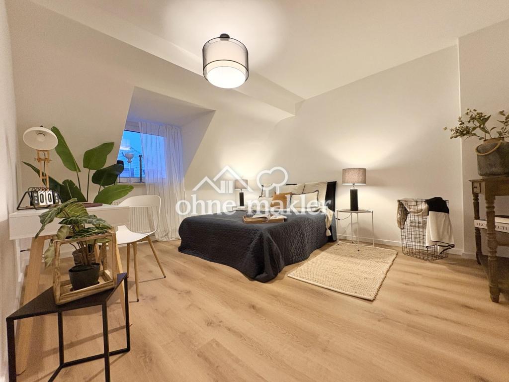 Sanierte Dachgeschoss-Wohnung + Nutzfläche im Spitzboden in Rüttenscheid - Foto 1