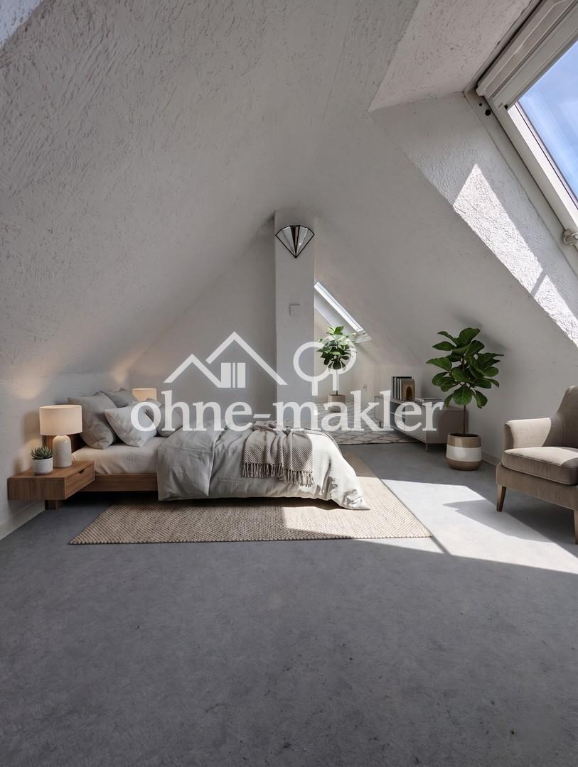WG geeignete 4 Zimmer-DG-Whg mit Holzfußboden, Balkon, Wohnküche - Foto 1