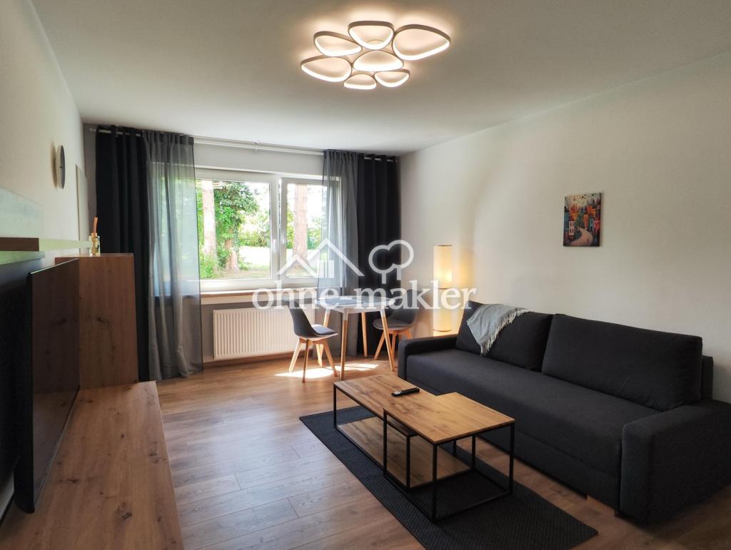 Frisch sanierte und vollmöblierte 1-Zimmer-EG-Wohnung mit gehobener Innenausstattung - Photo 1