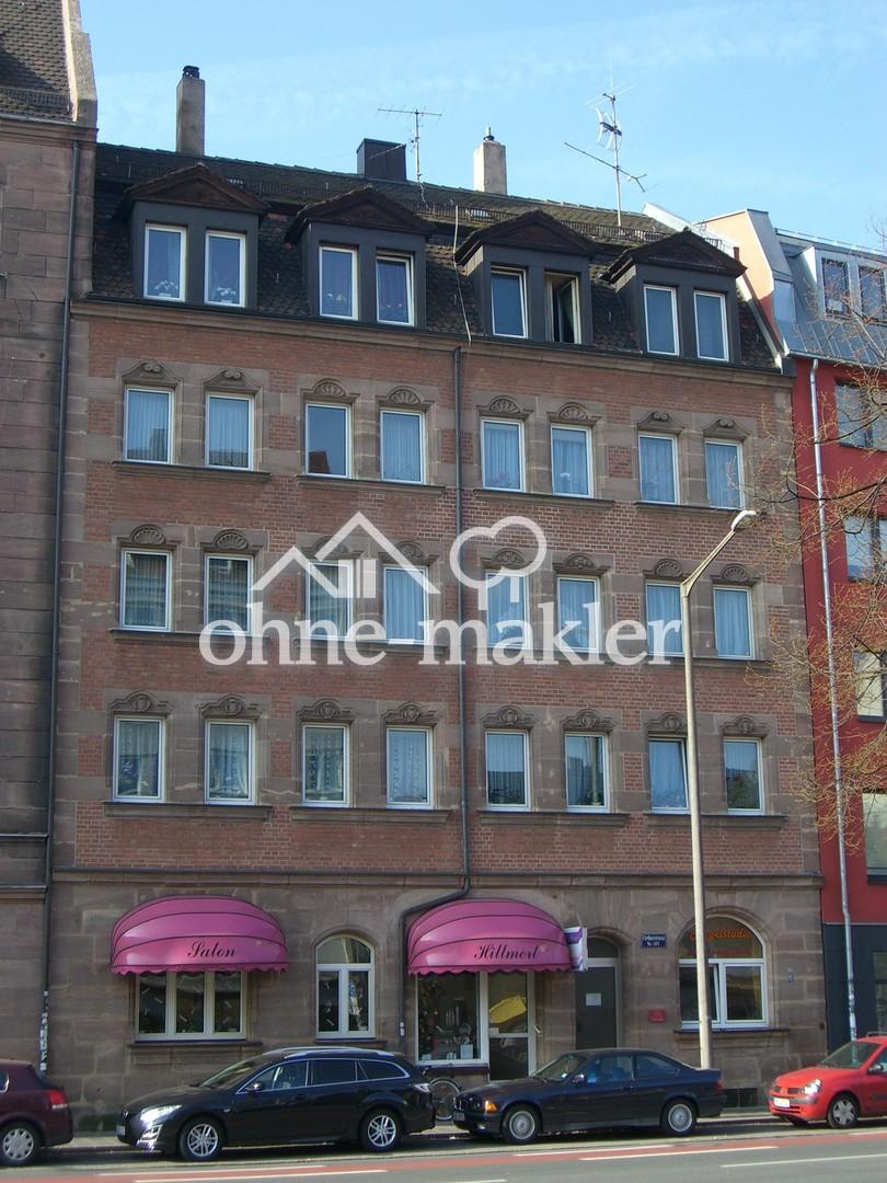 3-Zimmer-Wohnung im 3. OG links – Fürther Str. 167 – unrenoviert in energetisch saniertem Haus - Photo 1