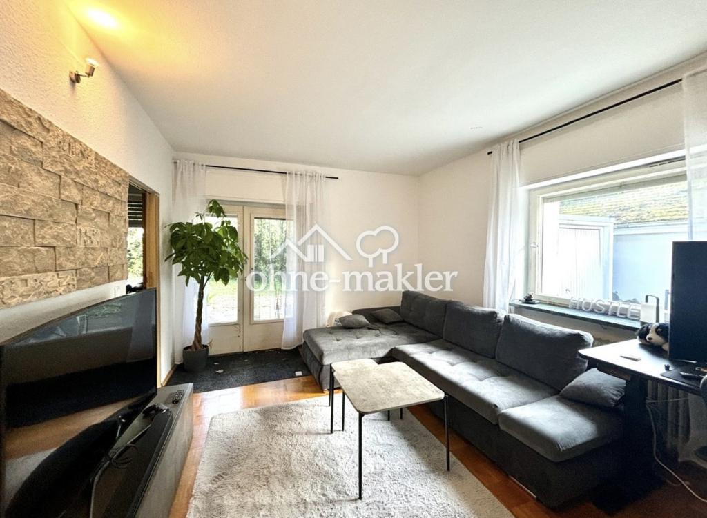 Helle 2-Zimmer-EG-Wohnung mit Terrasse & Garten in Daxlanden - Foto 1
