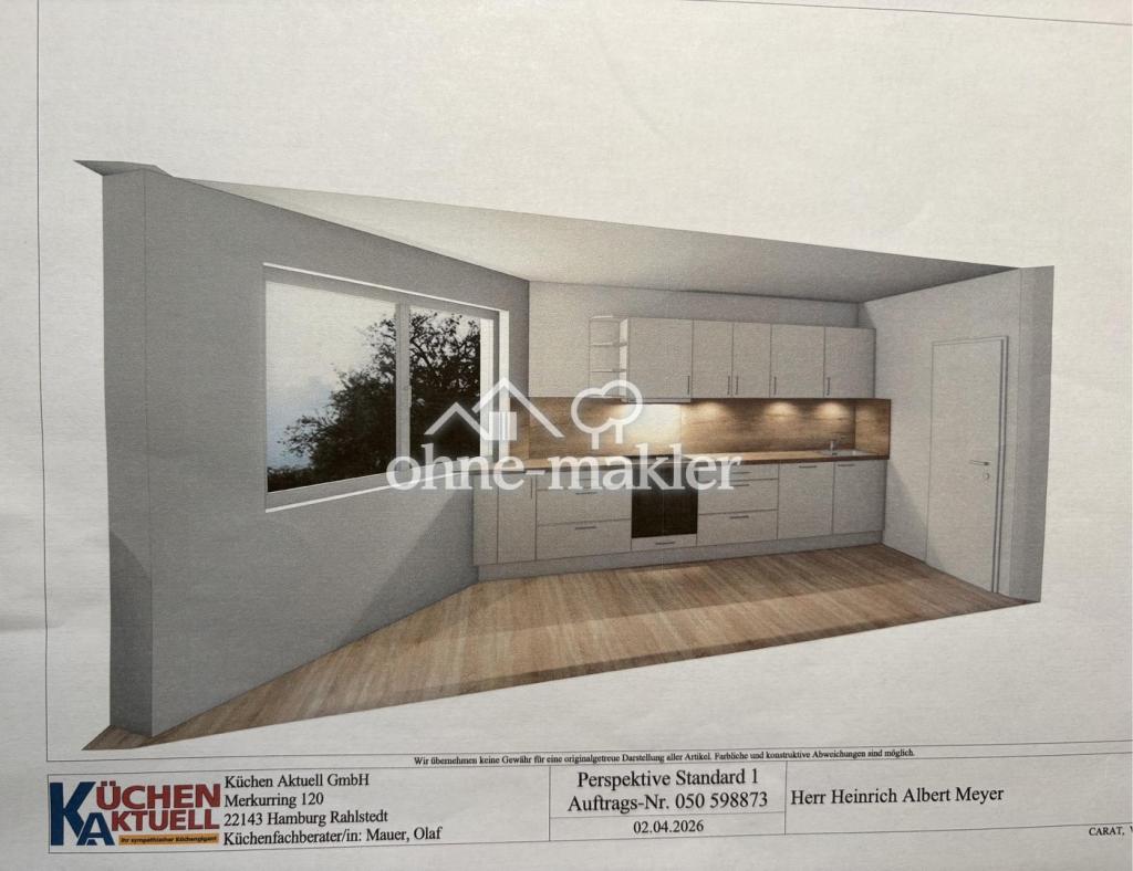 Wohnung zur Miete, ruhige Lage in HH-Ohlsdorf - Foto 2