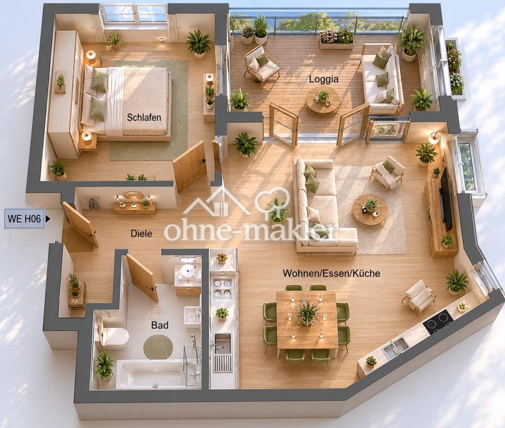 Neubau-Erstbezug in Toplage! Hochwertige Wohnung mit Einbauküche! - Foto 5