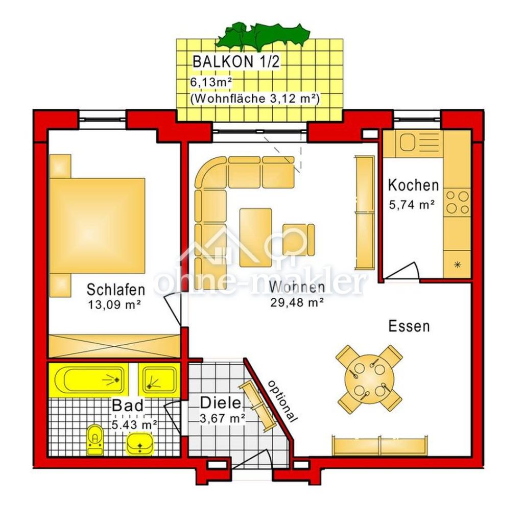 Neubau Wohnung im 1. OG - Foto 5