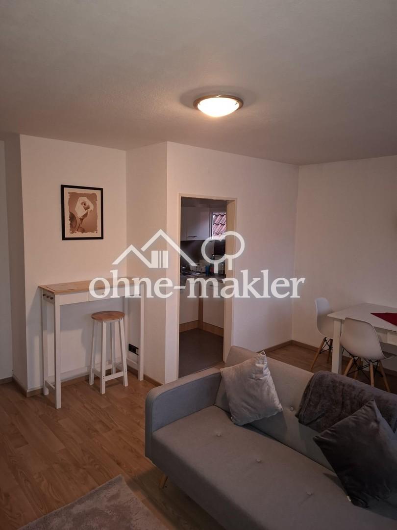 Möblierte 3-Zimmer-Wohnung in toller Lage: sofort einziehen (WG, Single, Paar) - Foto 1