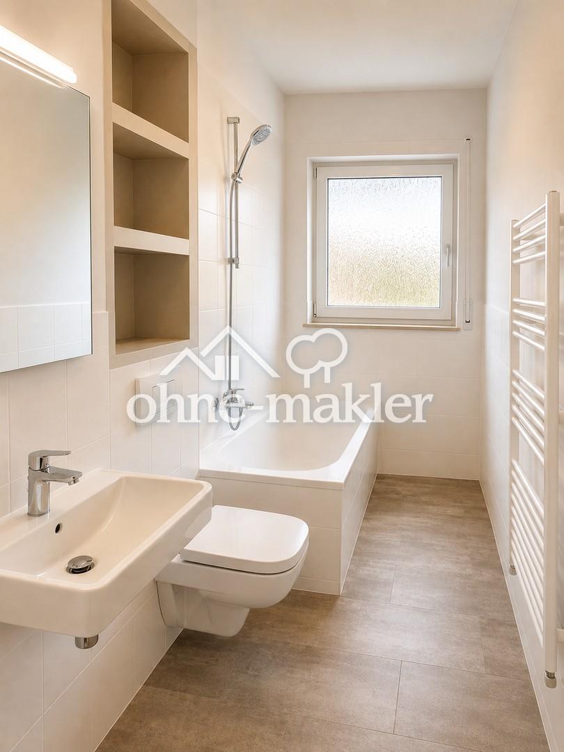 3 Zimmer Wohnung mit Balkon und modernem Bad - Foto 3