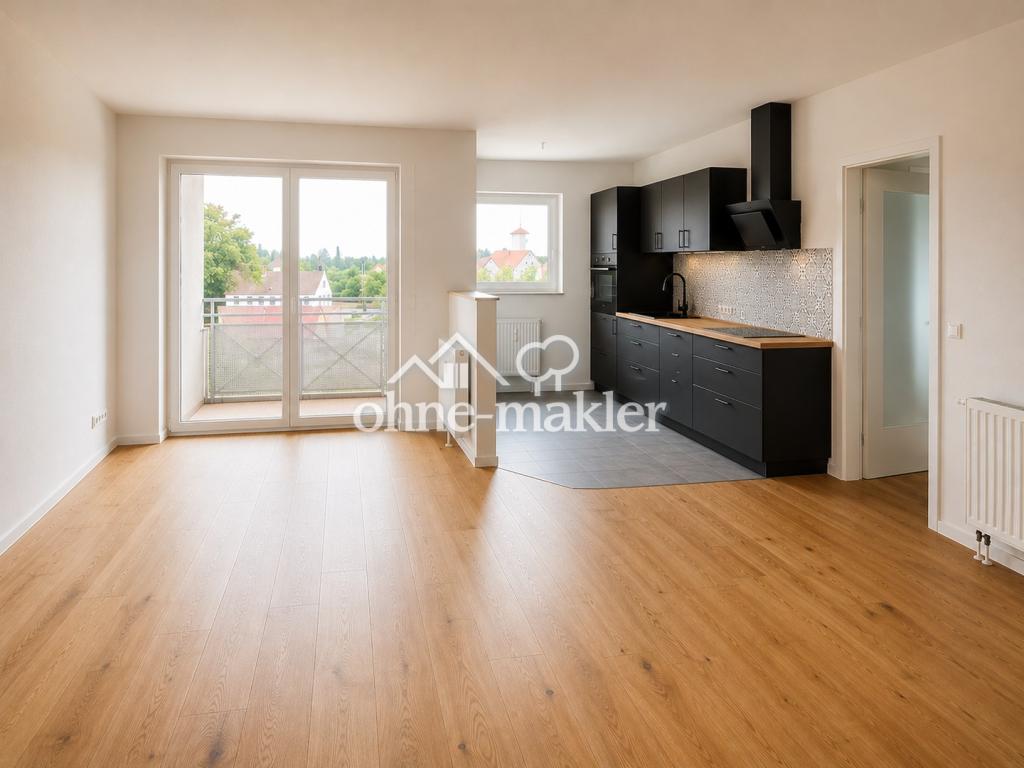 3 Zimmer Wohnung mit Balkon und modernem Bad - Foto 1
