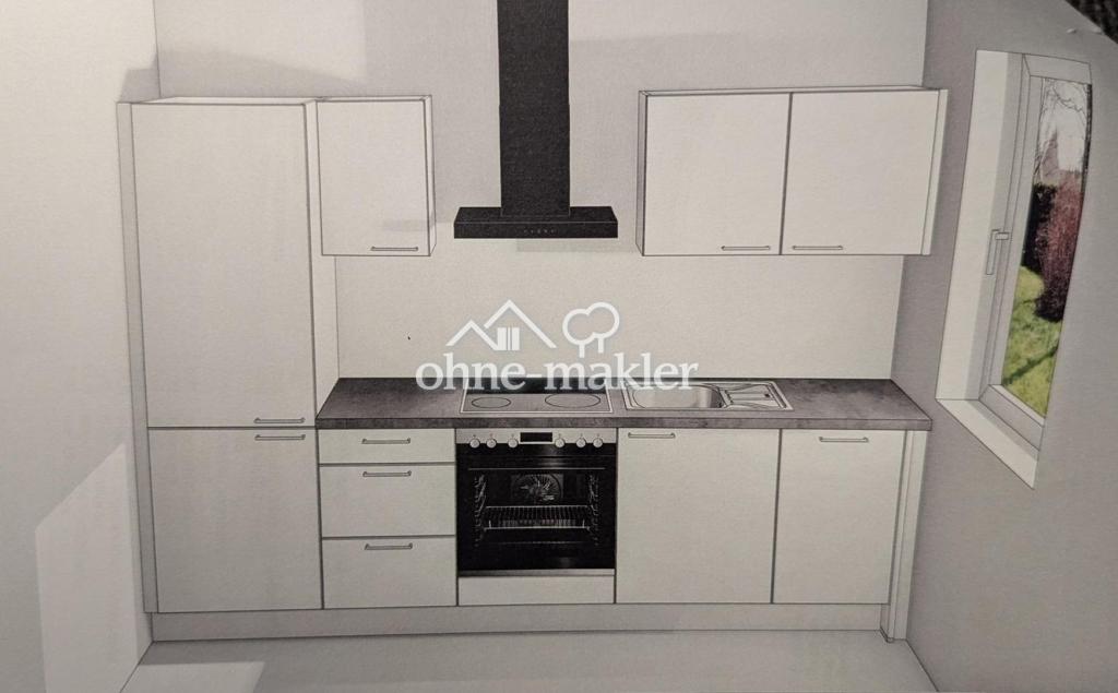 Frisch renovierte Wohnung mit außergewöhnlicher Raumhöhe, neuer Einbauküche, Südbalkon und Garage - Foto 2