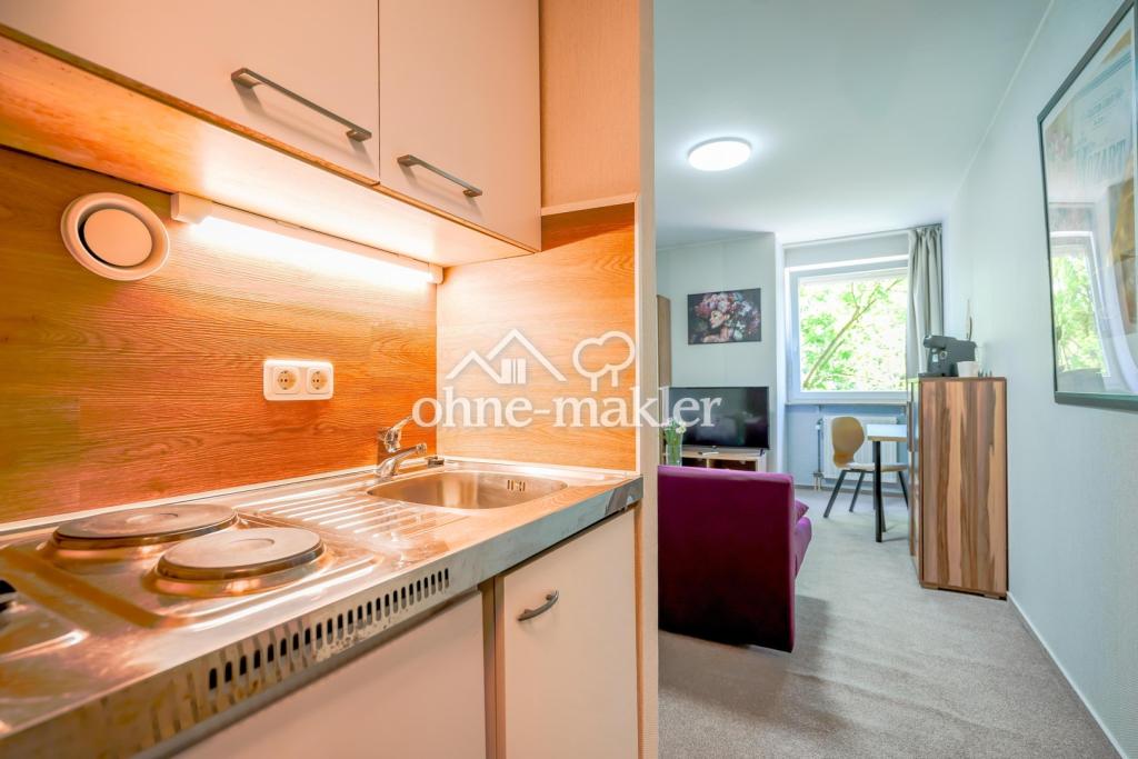 Moderne, helle, NEU renovierte, vollmöblierte Wohg. + Fahrstuhl, Zentral in Darmstadt (#3020) - Foto 3
