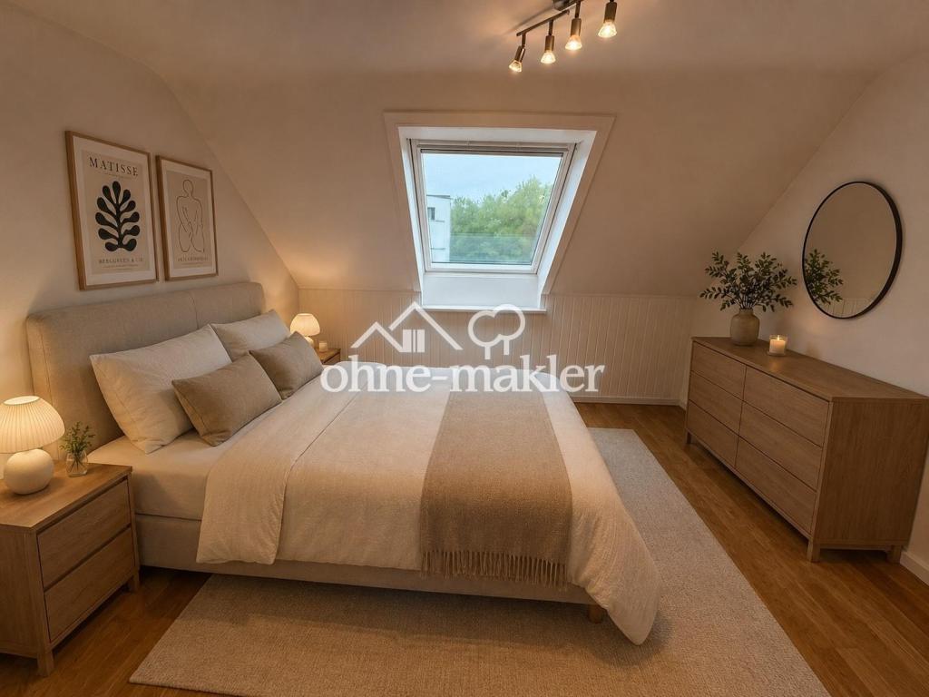 Dachgeschosswohnung in super Lage mit kleiner Oase, Gemeinschaftsgarten - Photo 2