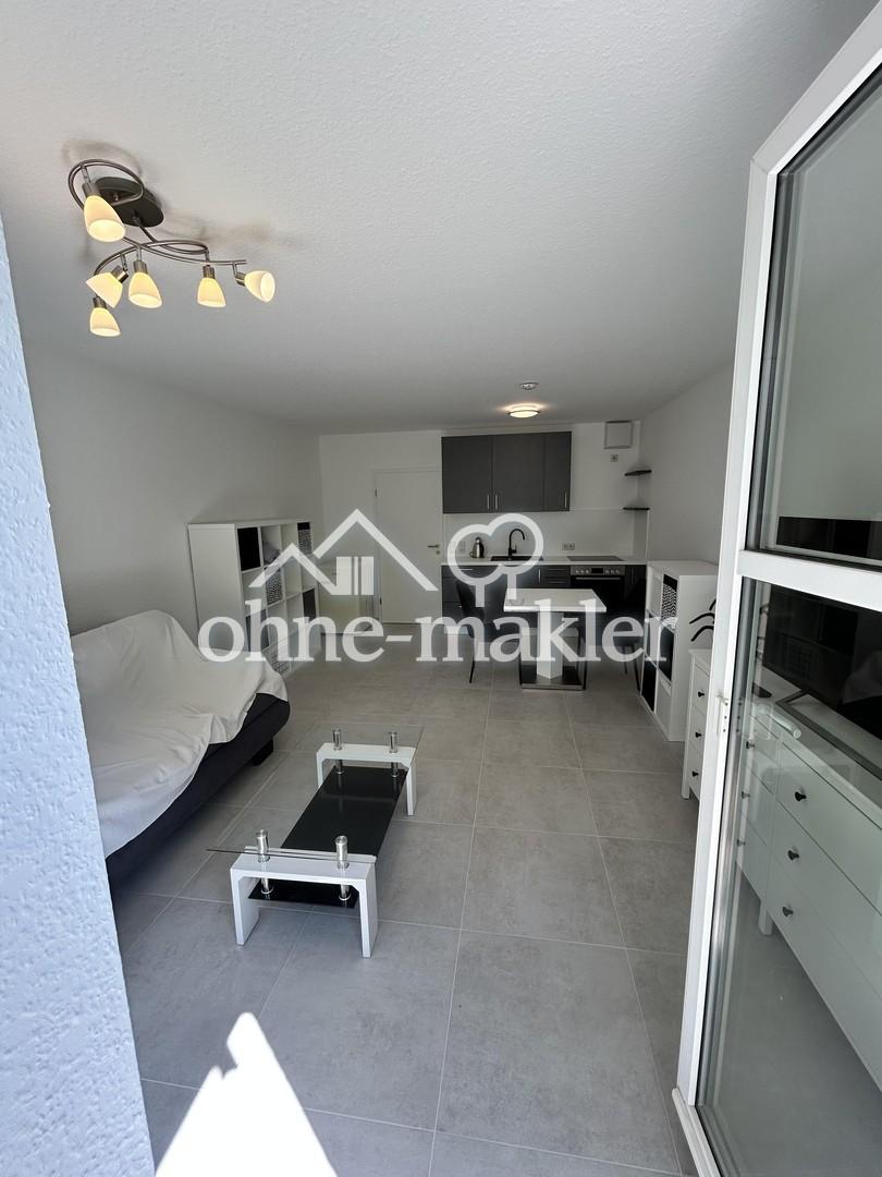 Renovierte 1-Zimmer-Wohnung mit Terrasse, neuer Küche, Aufzug und Stellplatz in Nebringen - Foto 1