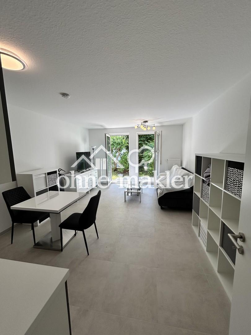 Renovierte 1-Zimmer-Wohnung mit Terrasse, neuer Küche, Aufzug und Stellplatz in Nebringen - Foto 2