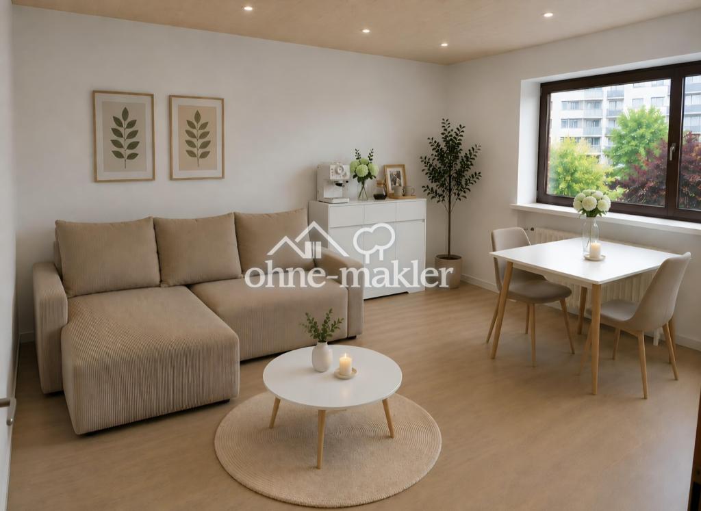 Modernisierte, möblierte 1,5-Zimmer-Wohnung mit Balkon & TG - Photo 1
